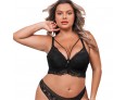 Summer Women Sexy Plus Size Lace Cut-Out Bra