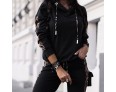 Athleisure Women Fashion Hoodie And Pants Casual Two-Piece Set